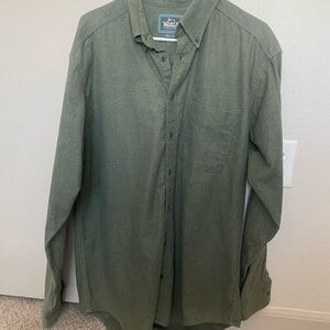 Woolrich Olive Button Down Shirt